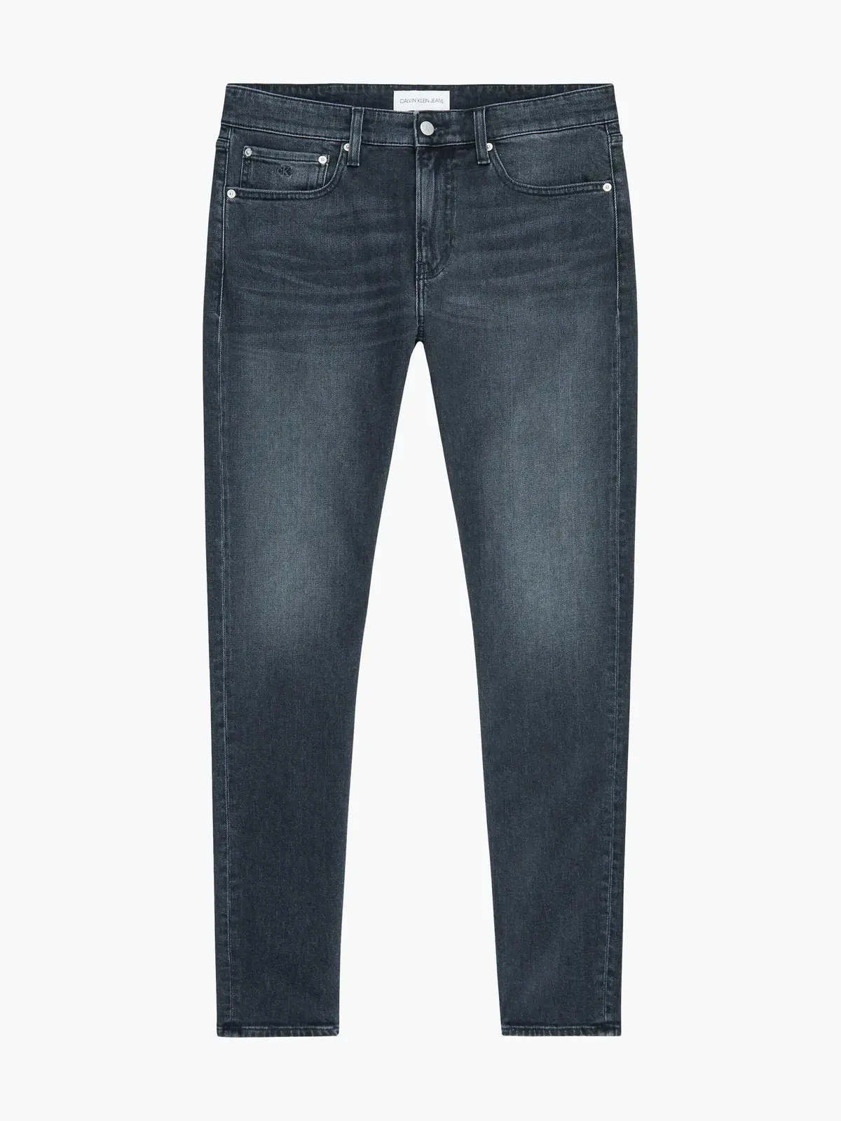 Calvin Klein SLIM TAPER Erkek Antrasit Kot Pantolon