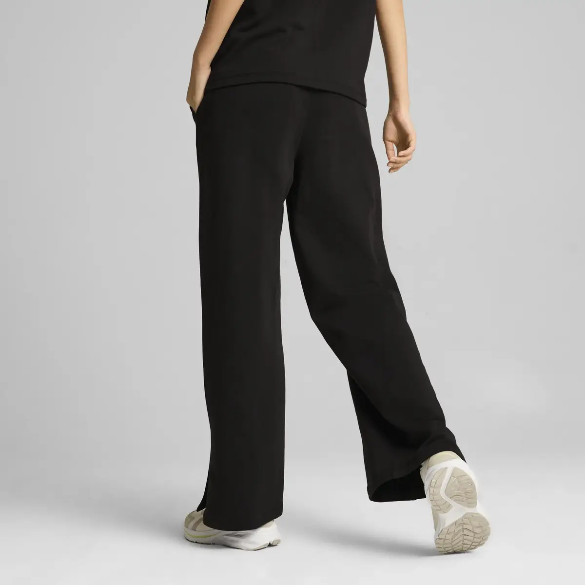 Puma HER Straight Pants Siyah Kadın Eşofman Altı