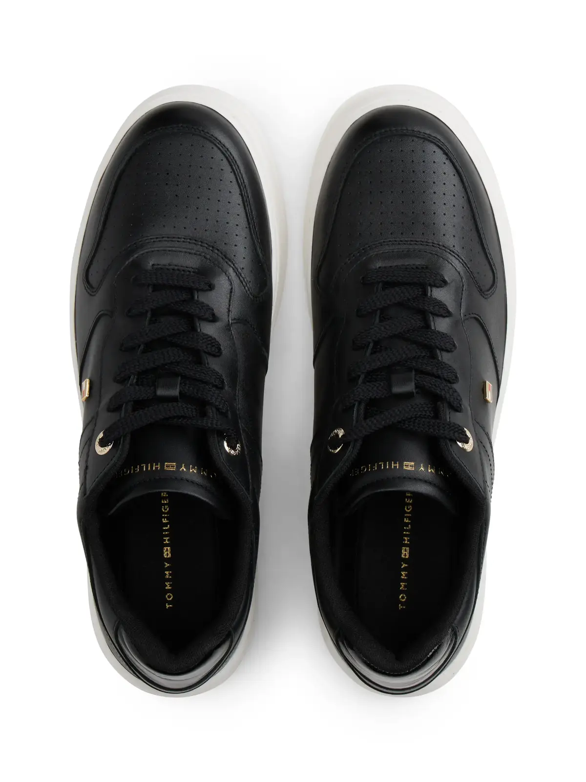 Tommy Hilfiger TH SPORTY CUPSOLE LE Siyah Kadın Günlük Spor Ayakkabı