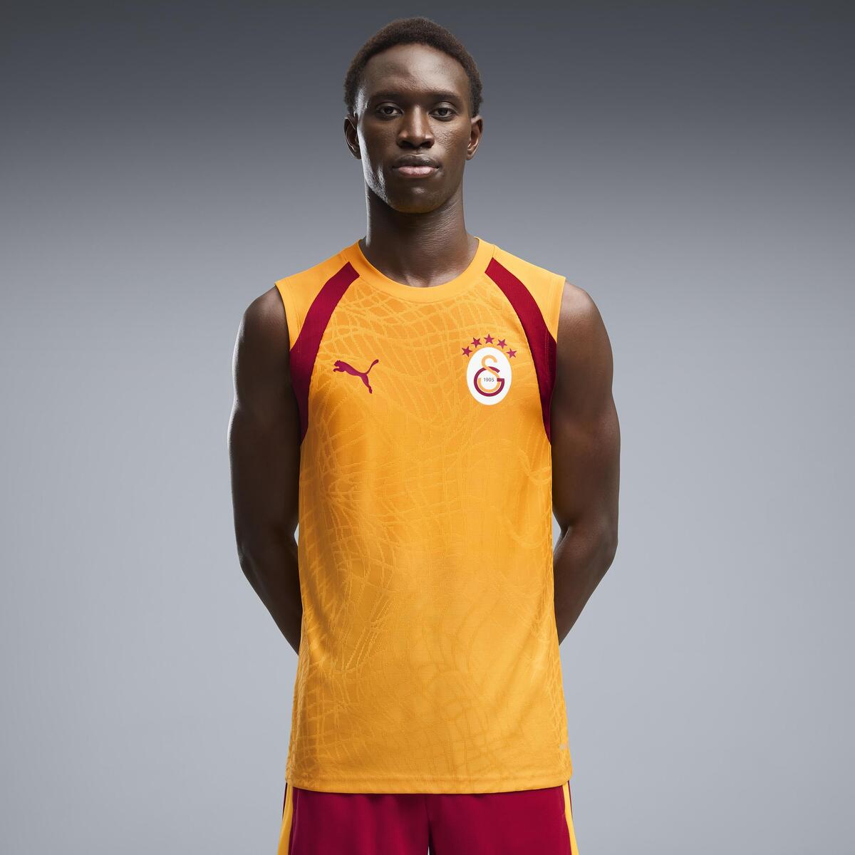 Puma GSK Training Jersey SL GALATASARAY Erkek Kolsuz Antrenman Forması