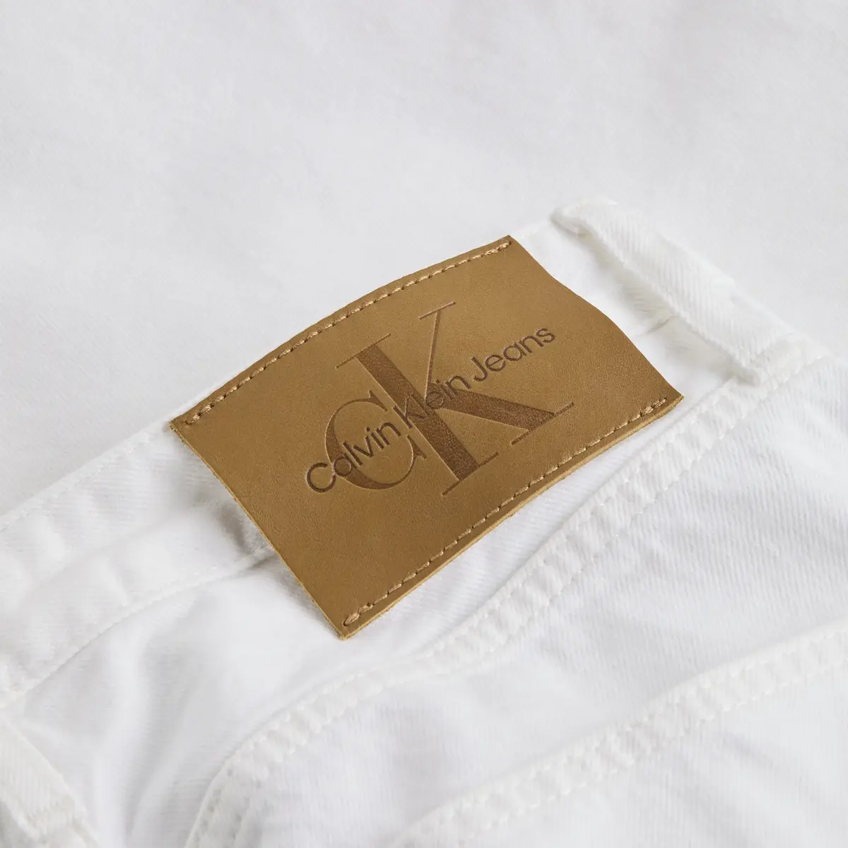 Calvin Klein 90'S LOOSE Kadın Beyaz Kot Pantolon