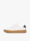 Tommy Hilfiger TH COURT MIX LTH, YBL Beyaz Erkek Spor Ayakkabı & Sneaker