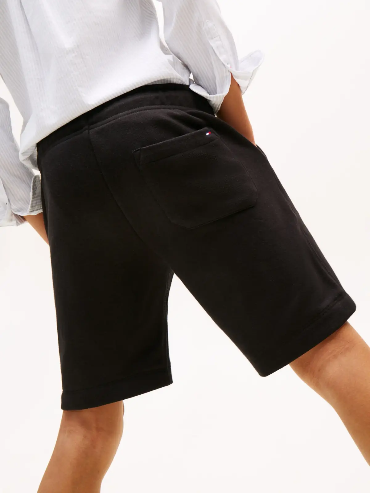 Tommy Hilfiger TOMMY FLAG HILFIGER, BDS Siyah Erkek Çocuk Şort