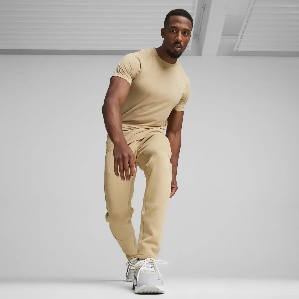 Puma EVOSTRIPE Pants DK Bej Unisex Eşofman Altı