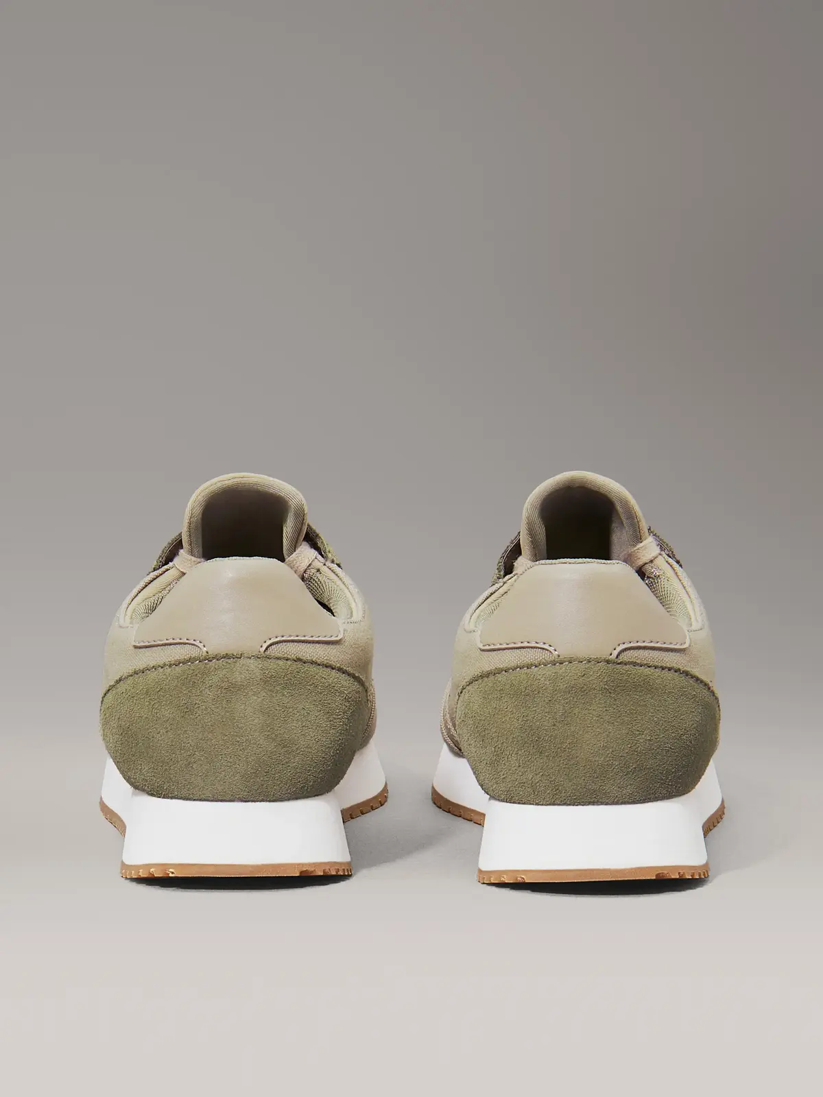 Calvin Klein RUNNER SOCK LACEUP M, 0H7 Yeşil Erkek Spor Ayakkabı & Sneaker