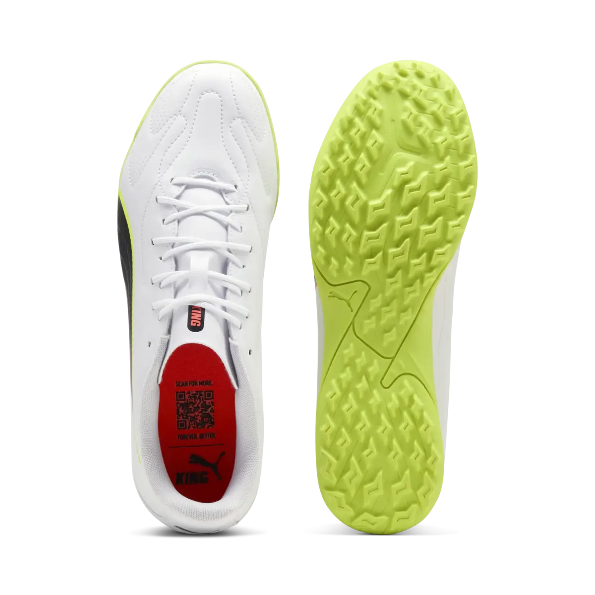 Puma KING 20 PLAY TT Beyaz Hal Saha Ayakkabısı