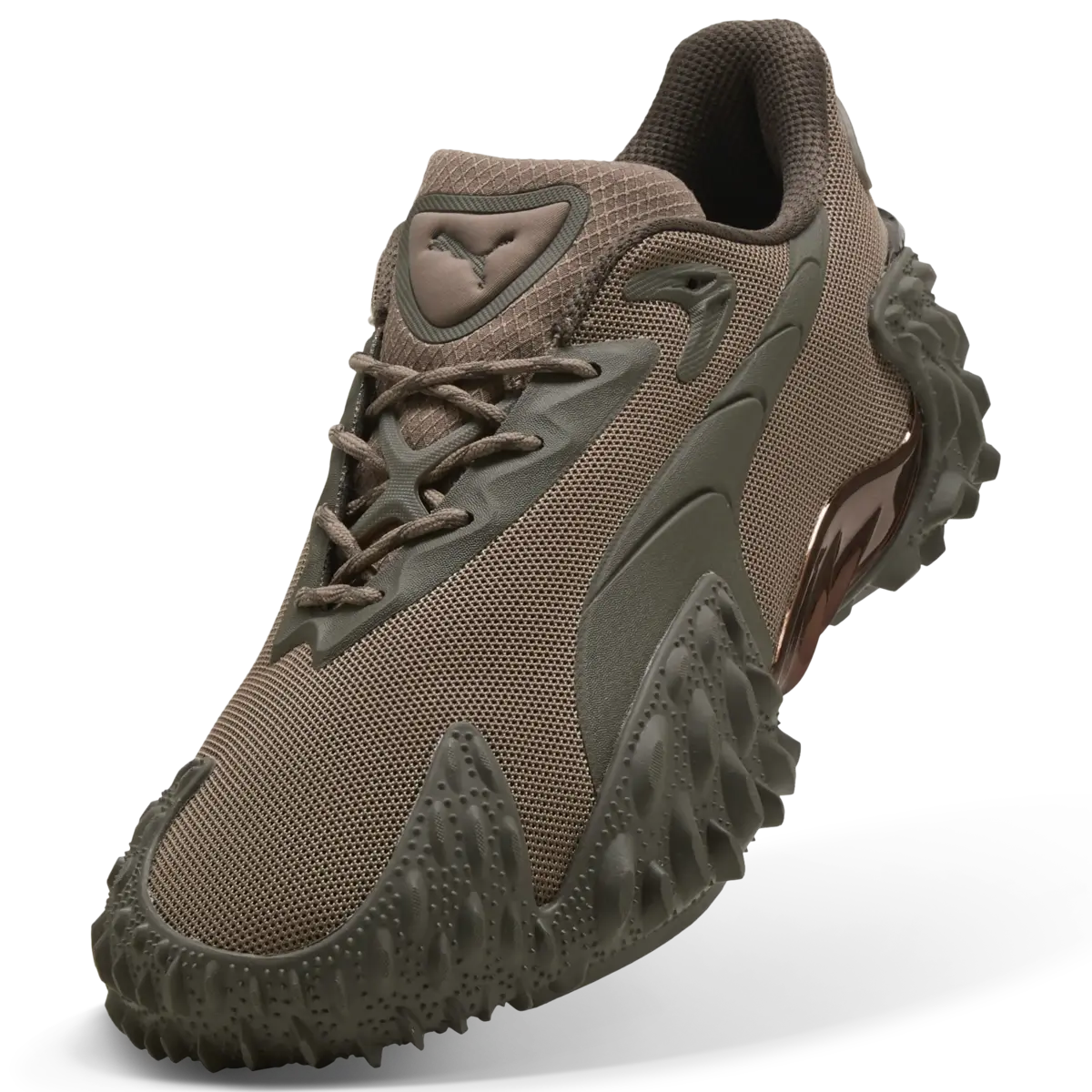 Puma Mostro X Dots Kahverengi Spor Ayakkabı