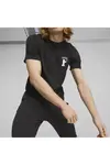 Puma SQUAD Graphic Tee Siyah Erkek T-Shirt