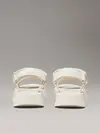 Calvin Klein SANDAL VELCRO WEBBIN, AEO Krem Kadın Terlik