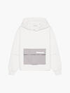 Calvin Klein SPACER COLOR BLOCK L Erkek Beyaz Hoodie