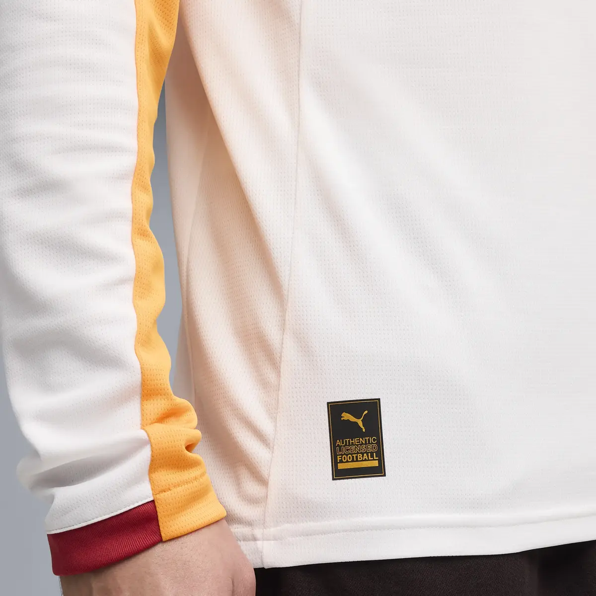 PUMA GSK Away Jersey Replica LS Beyaz Erkek Forma