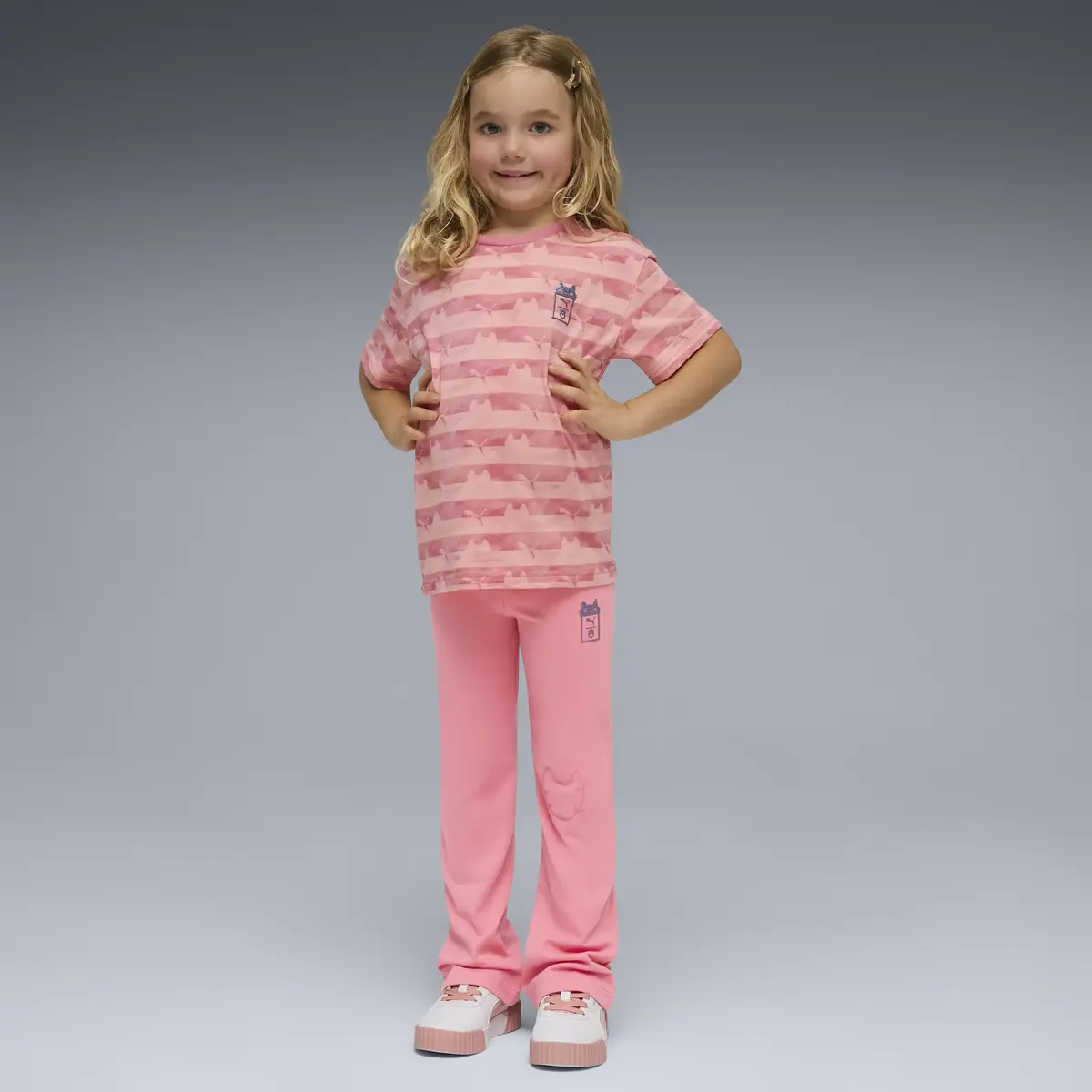 PUMA PUMA X GABBY S DOLLHOUSE Flared Leggings Pembe Kız Çocuk Tayt
