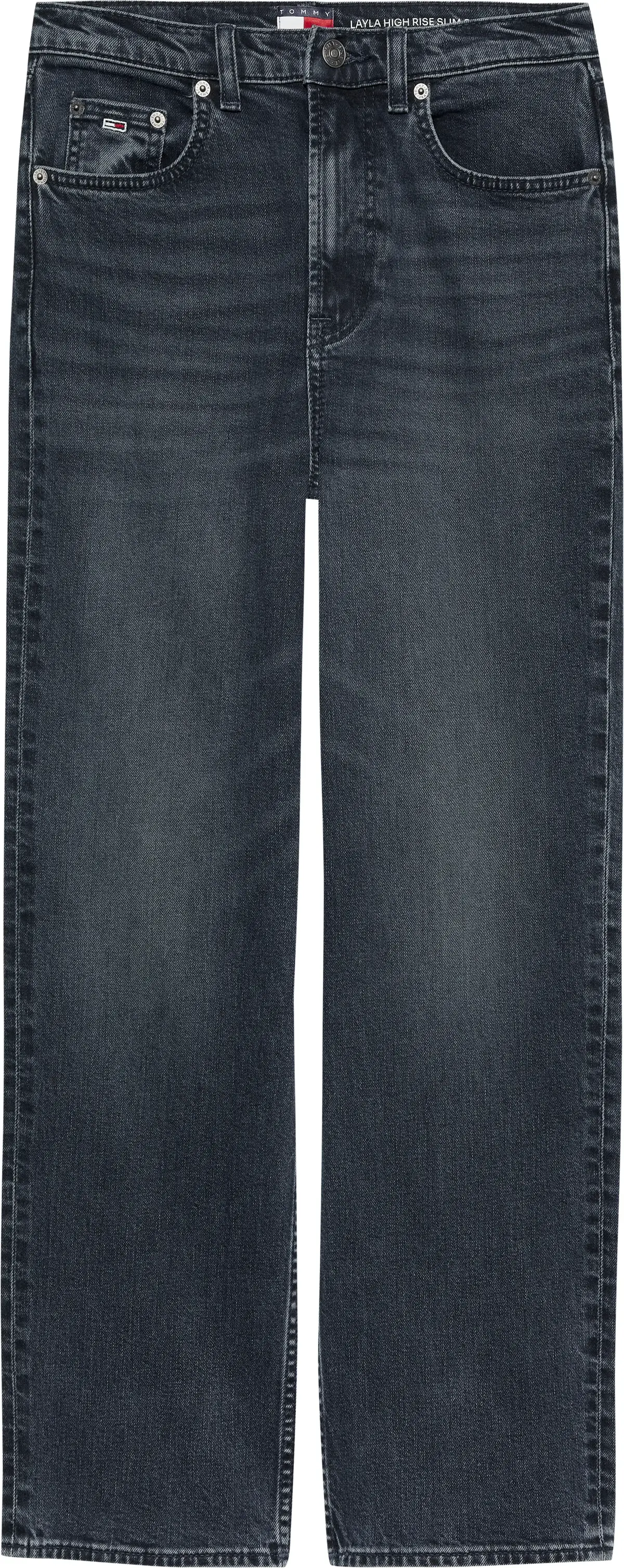 Tommy Hilfiger LAYLA HR SLIM STRAIG, 1BJ Lacivert Kadın Jean Pantolon