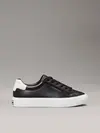 Calvin Klein VULC LACE UP TEXTURE, 0GS Siyah Kadın Spor Ayakkabı & Sneaker