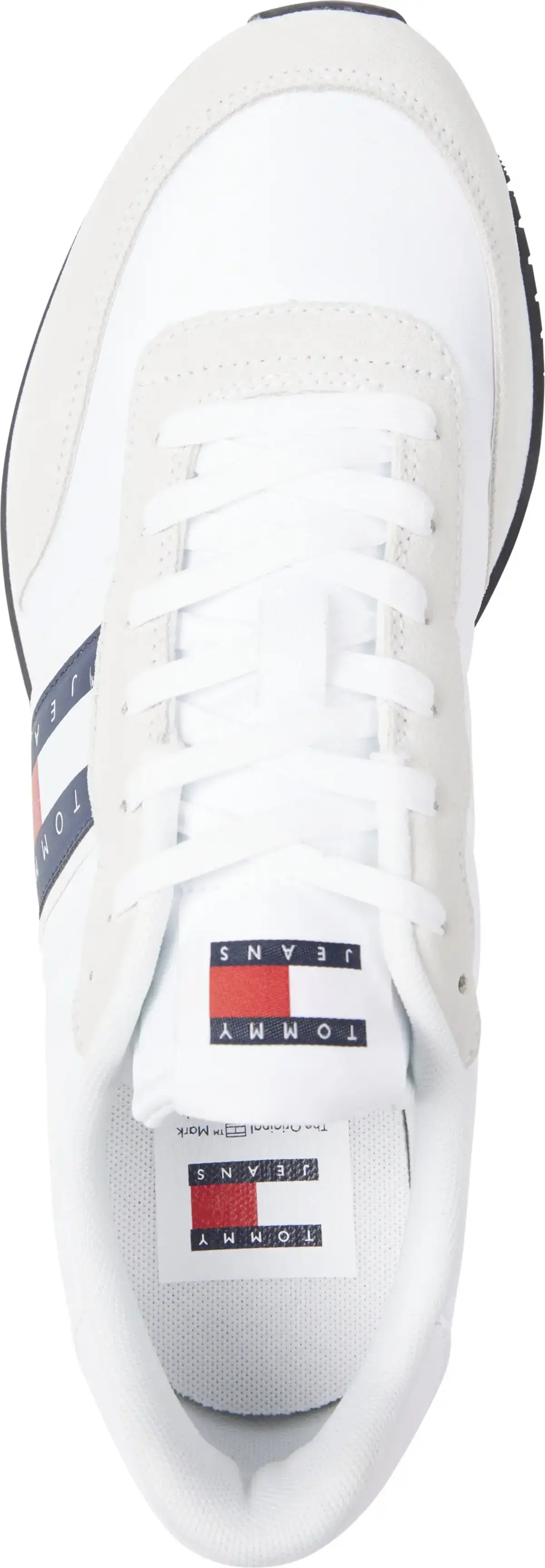 Tommy Hilfiger (NEW) TJM RUNNER CAS, YBR Beyaz Erkek Spor Ayakkabı & Sneaker