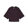 Puma CLASSICS + Oversized Tee Mor Kadın T-Shirt