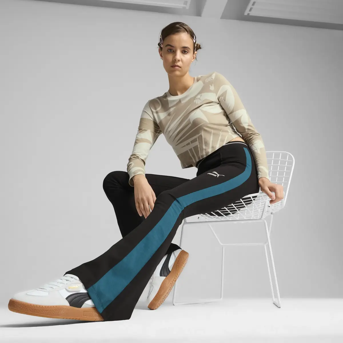Puma T7 Flared Leggings Siyah Kadın Tayt