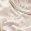 Calvin Klein 3D EMBROIDERY HOODIE Erkek Krem Hoodie