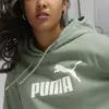 Puma Ess Cropped Logo Hoodie Fl Eucalyptus Yeşil Kadın Hoodie