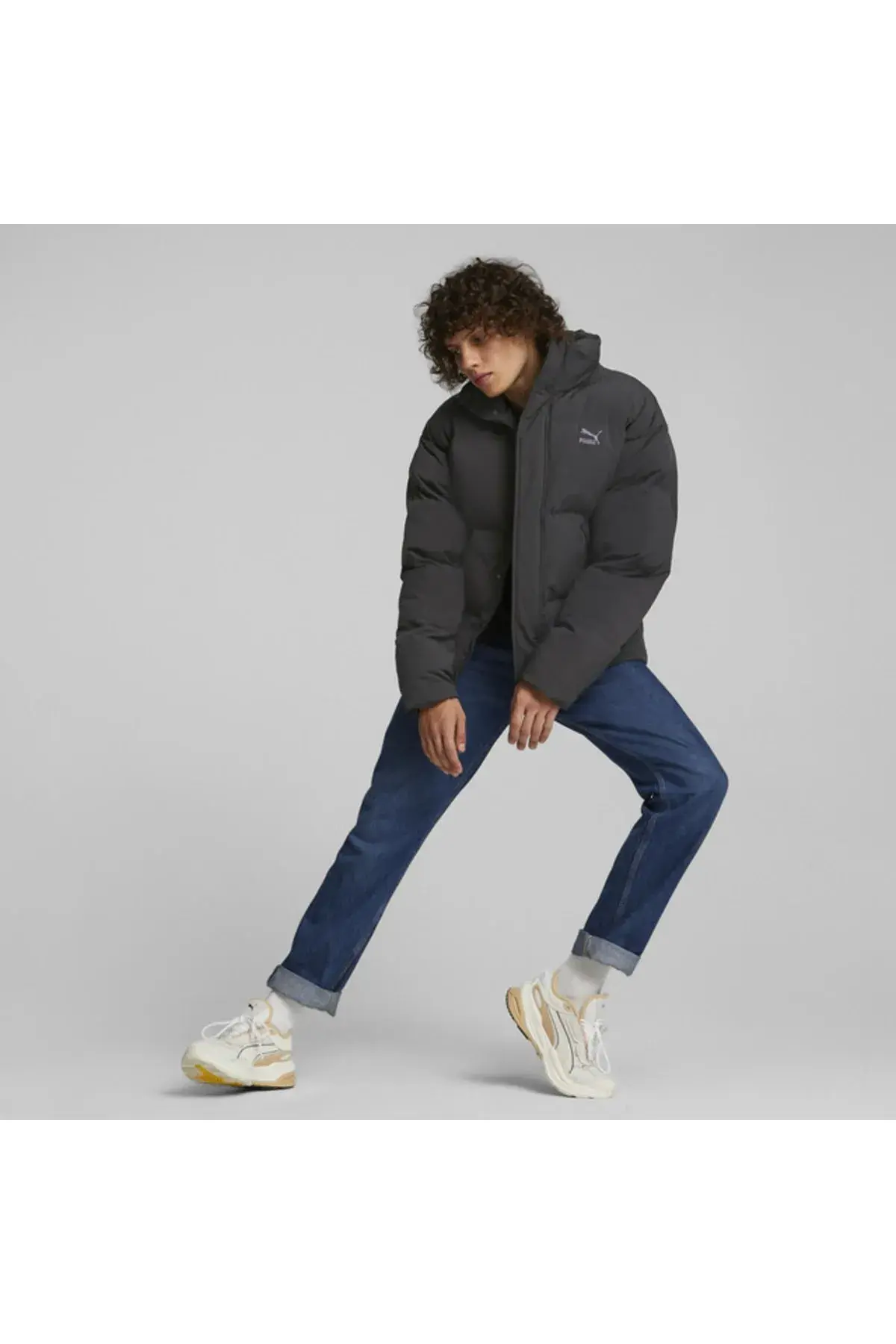 Puma Classics Oversized Polyball Puffer Siyah Erkek Şişme Mont