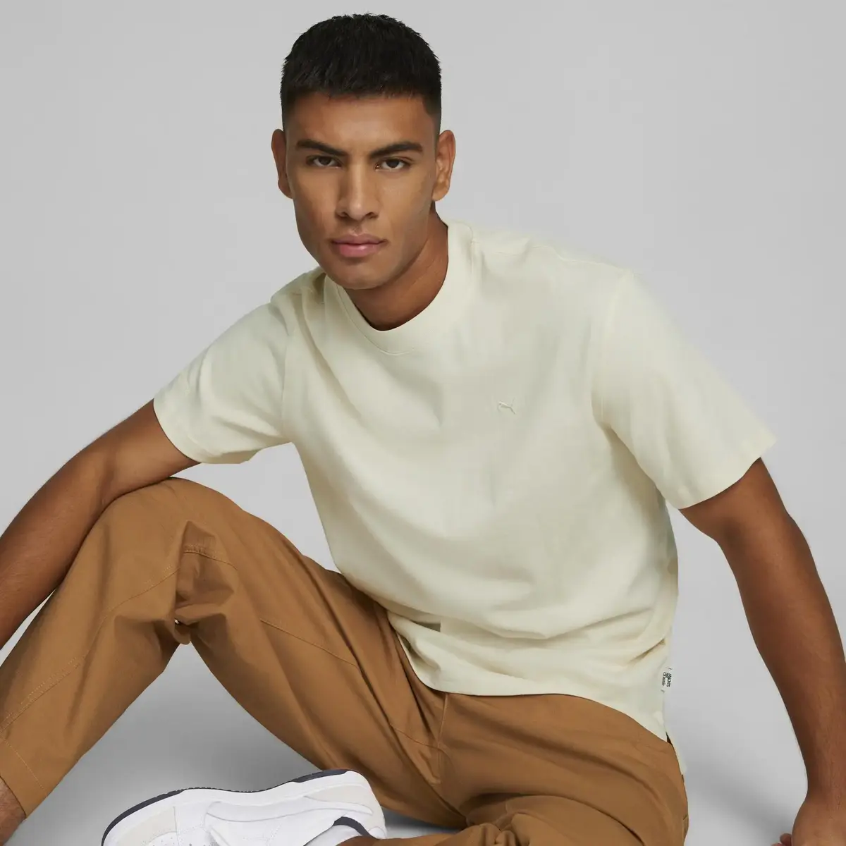 Puma Mmq Tee Bej Erkek T-Shirt