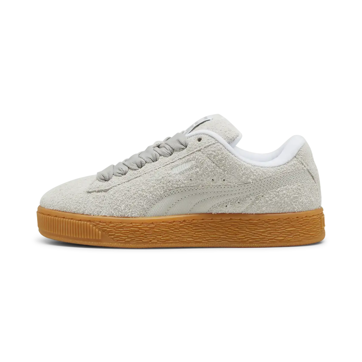 Puma Suede XL Hairy Wns Krem Kadın Spor Ayakkabı & Sneaker