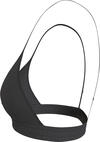 Calvin Klein FIXED TRIANGLE-RP Kadın Siyah Bikini Üstü