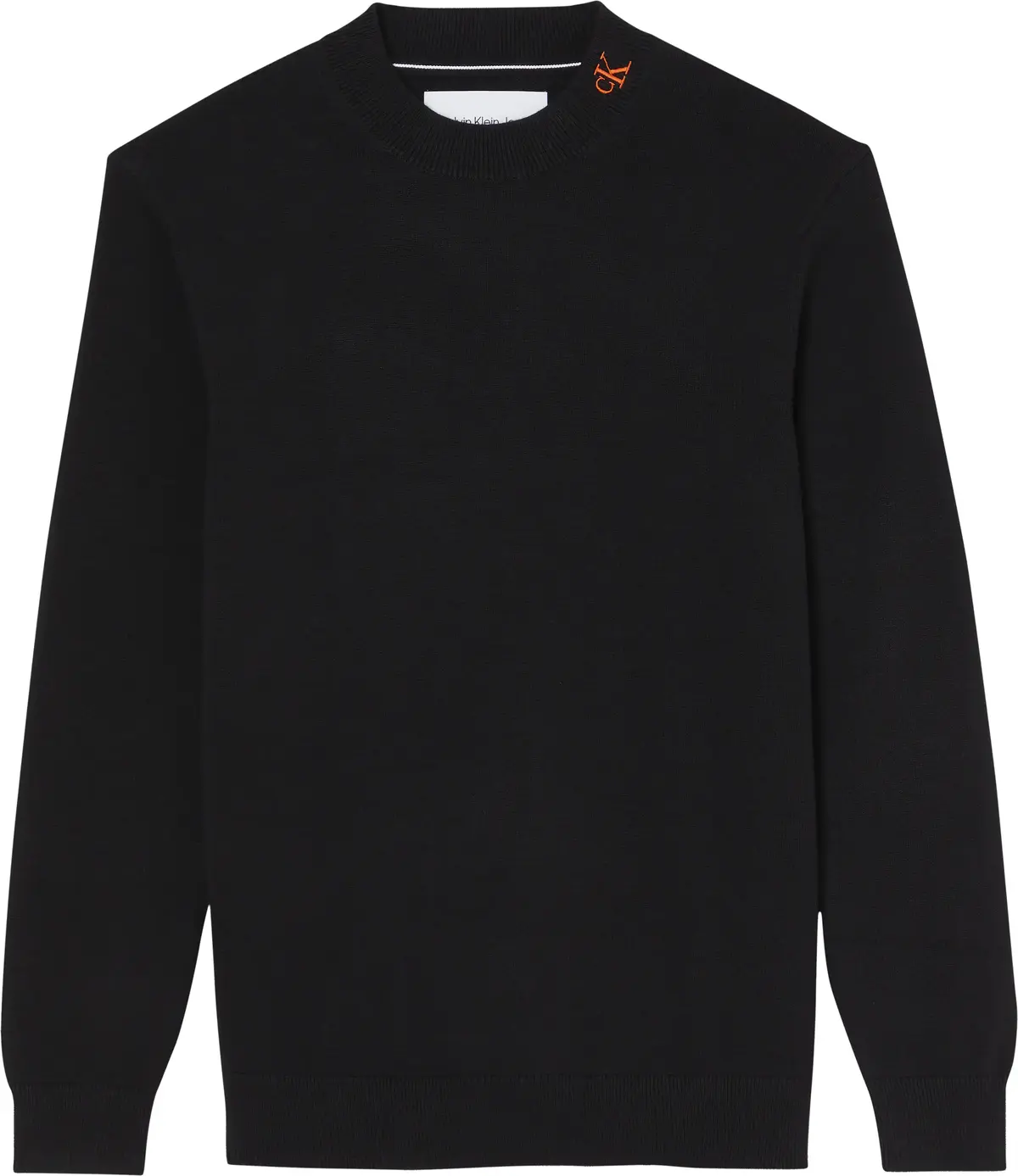 Calvin Klein INSTITUTIONAL LOGO S Erkek Siyah Kazak