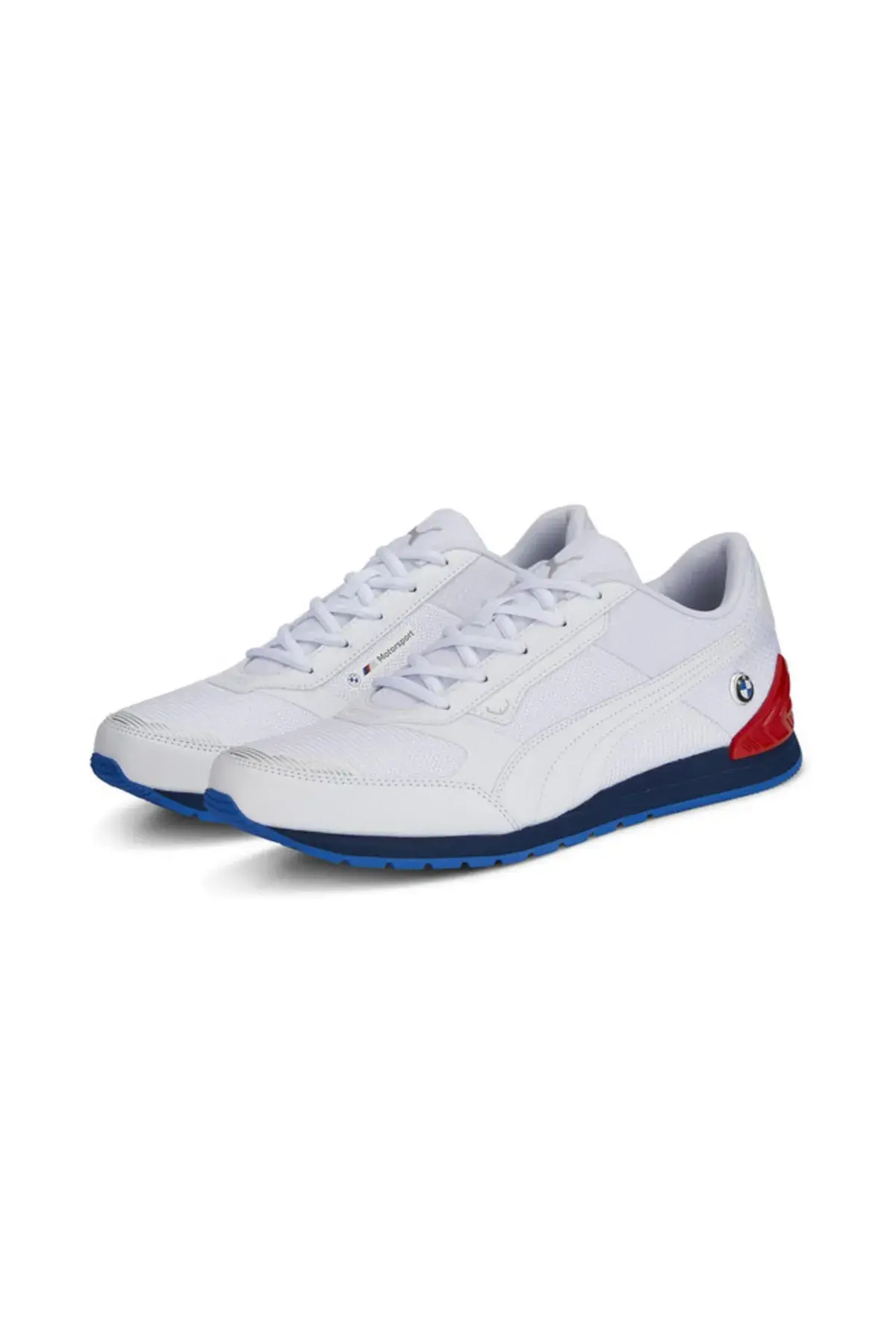 Puma Bmw Mms Track Racer Beyaz Erkek Günlük Spor Ayakkabı