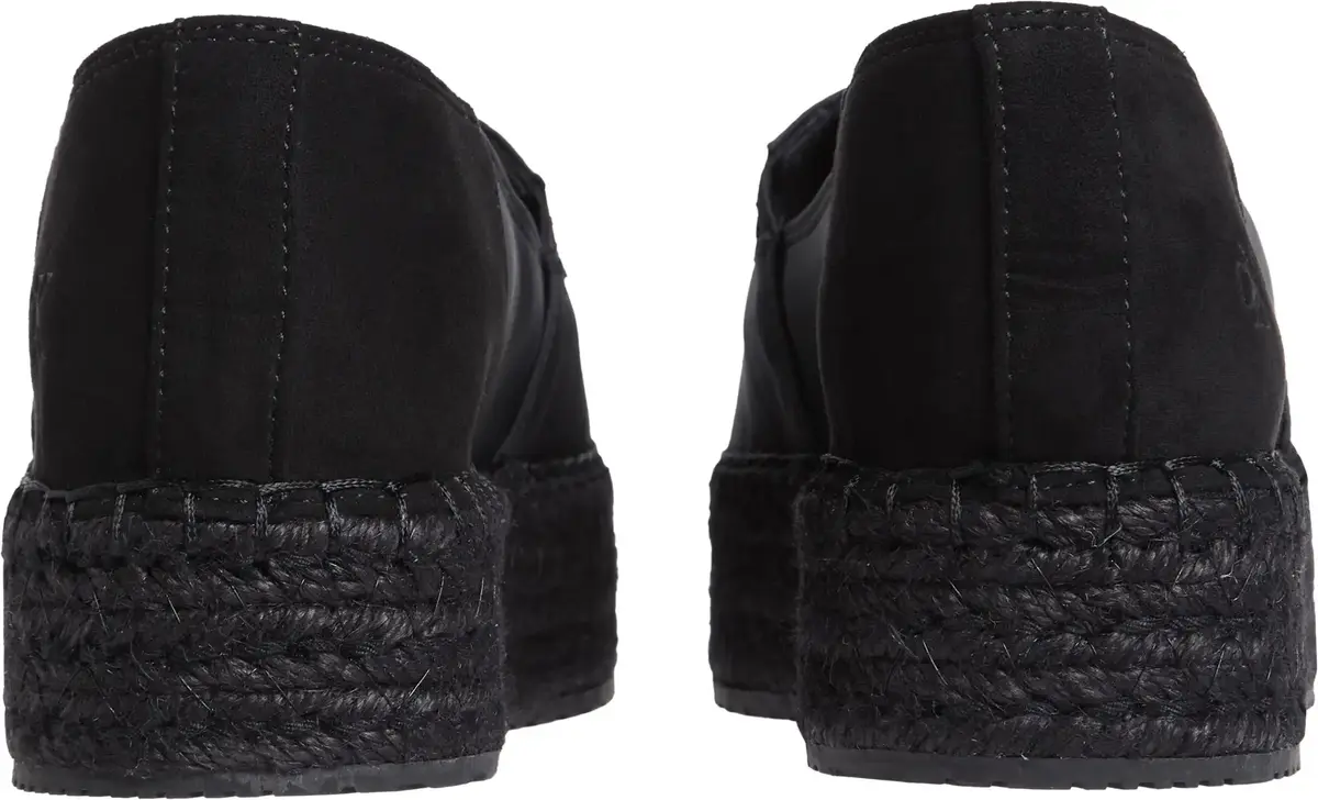 Calvin Klein FLATFORM ESPADRILLE, 0GJ Siyah Kadın Ayakkabı-Bot