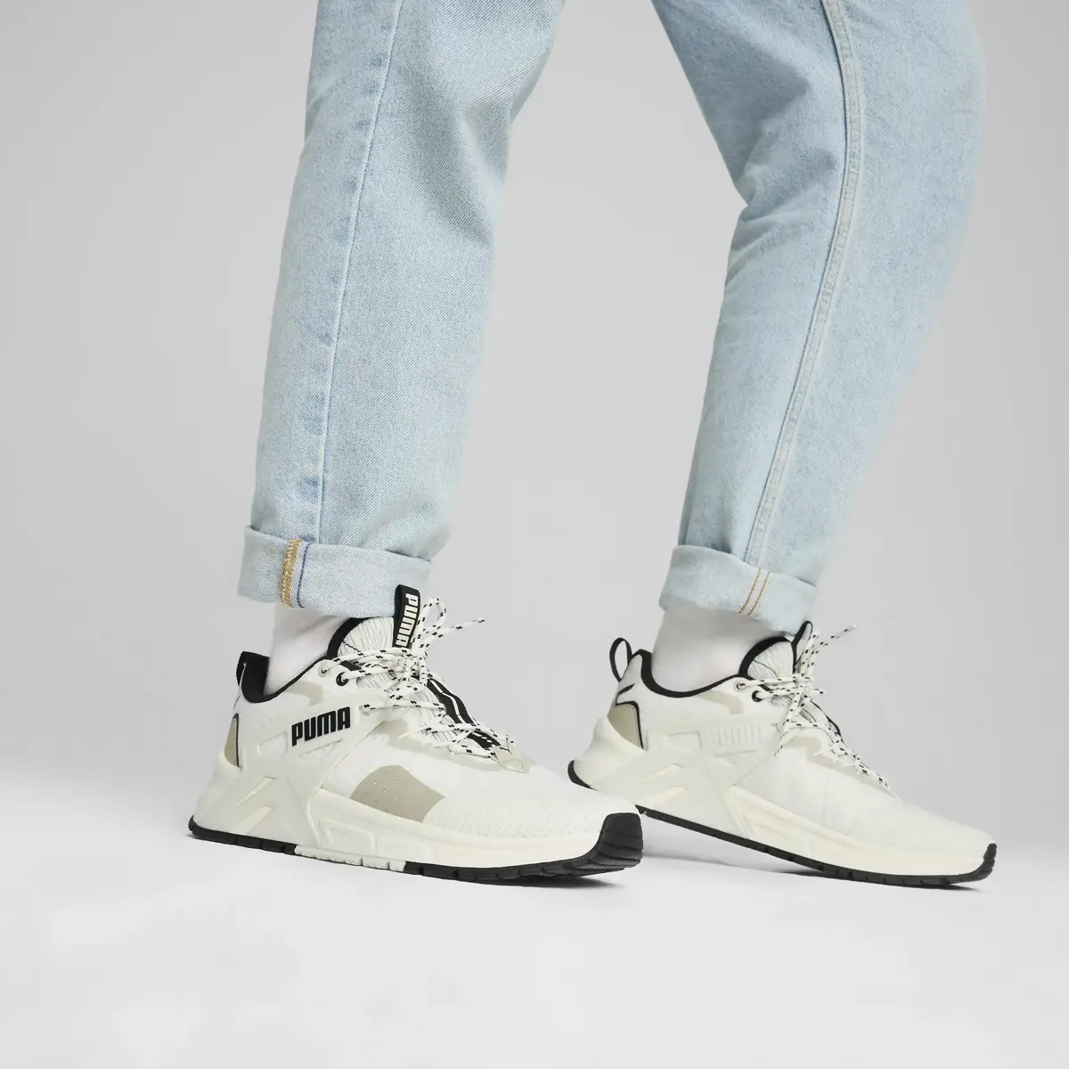 Puma Pacer + Trail Kırık Beyaz Erkek Günlük Spor Ayakkabı