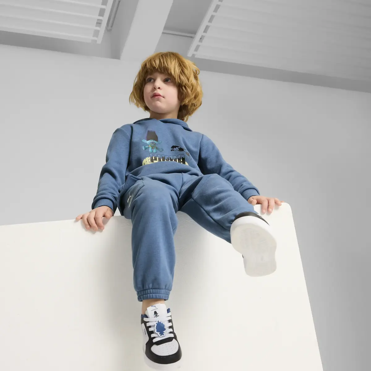 Puma X TROLLS Cargo Pants Mavi Unisex Eşofman Altı