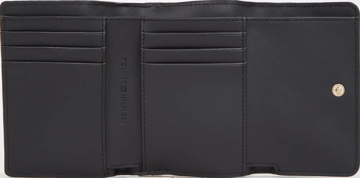 Tommy Hilfiger TH ETERNITY TRIFOLD Kadın Siyah Cüzdan