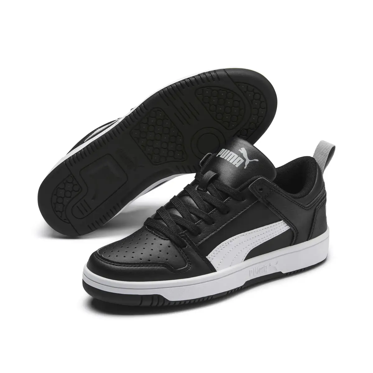 Puma Rebound Layup Lo SL Jr Siyah Unisex Spor Ayakkabı