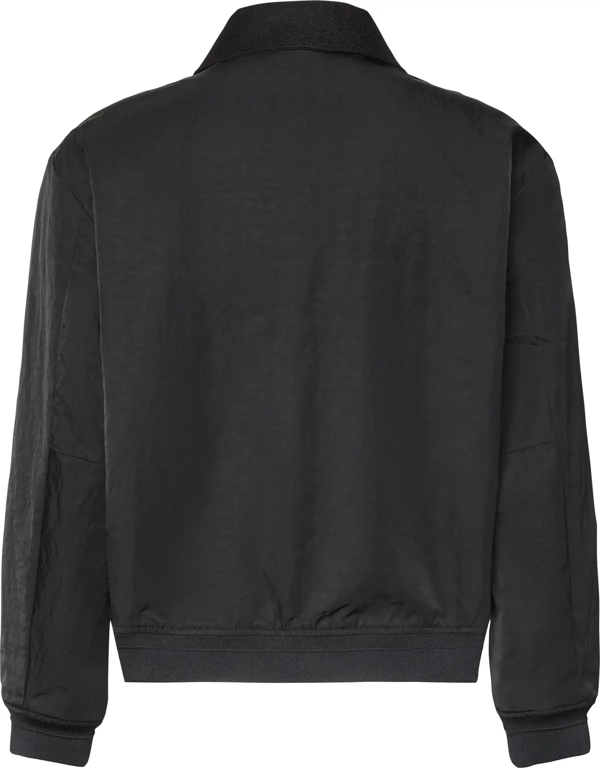 Calvin Klein LS NYLON COLLARED REVERSIBLE JKT Erkek Siyah Mont