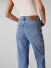 Calvin Klein HIGH RISE STRAIGHT NASSAU Mavi Kadın Jeans