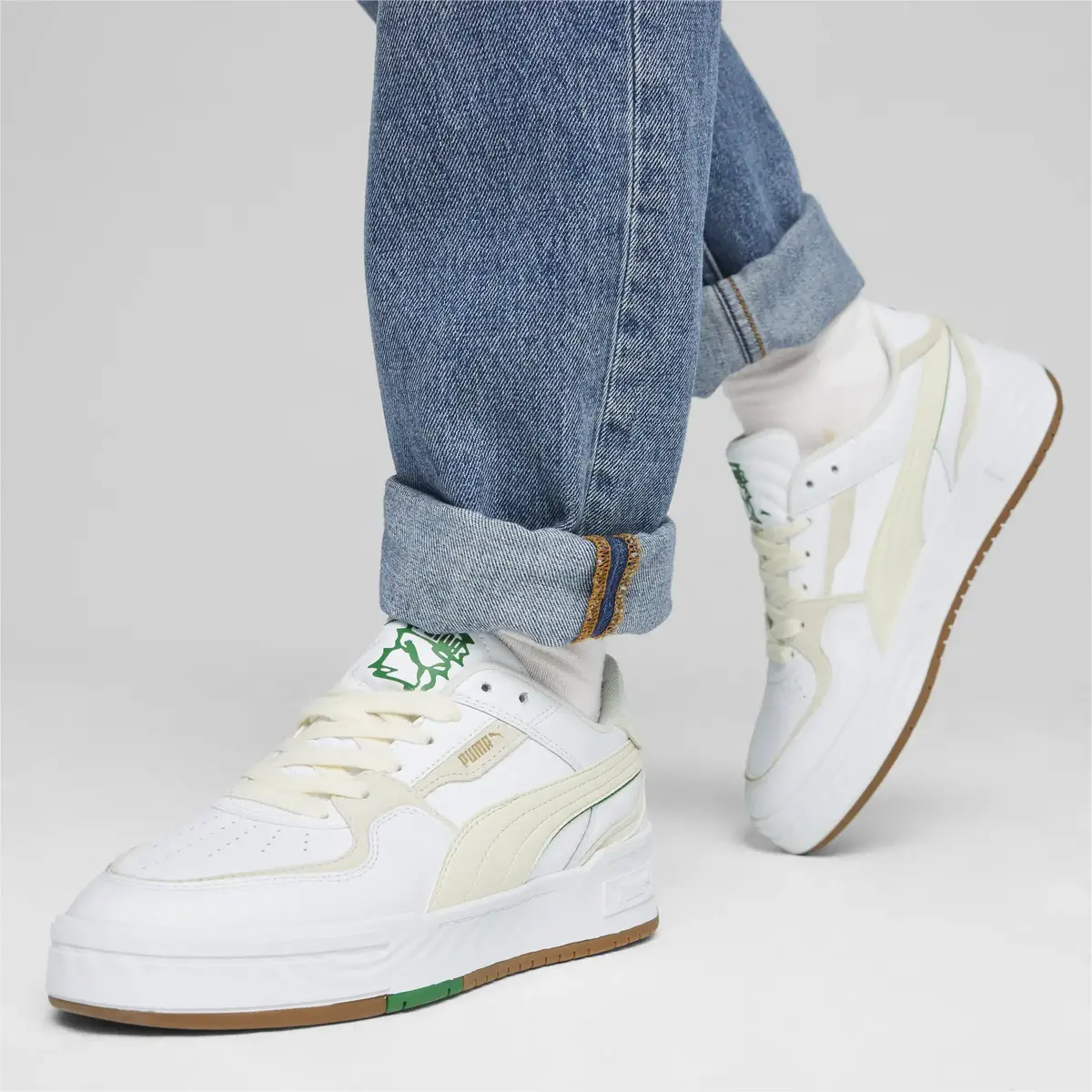 Puma CA Pro Crush Earth Beyaz Unisex Günlük Spor Ayakkabı