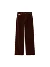 CORDUROY WIDE LEG PA, WFM