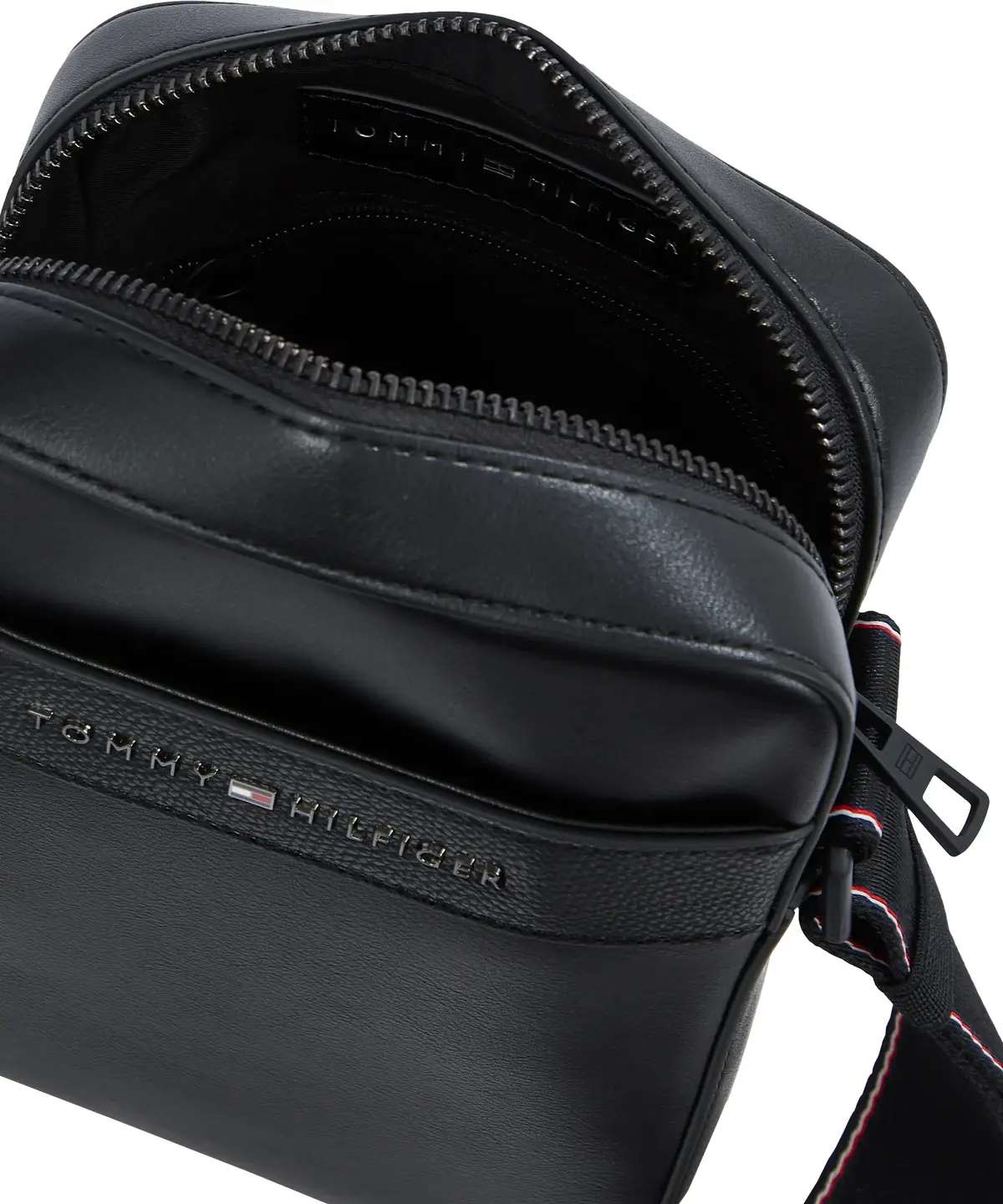 Tommy Hilfiger TH CORP MINI REPORTE, BDS Siyah Erkek Çanta & Cüzdan