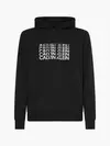 Calvin Klein PW - Hoodie Erkek Siyah Hoodie