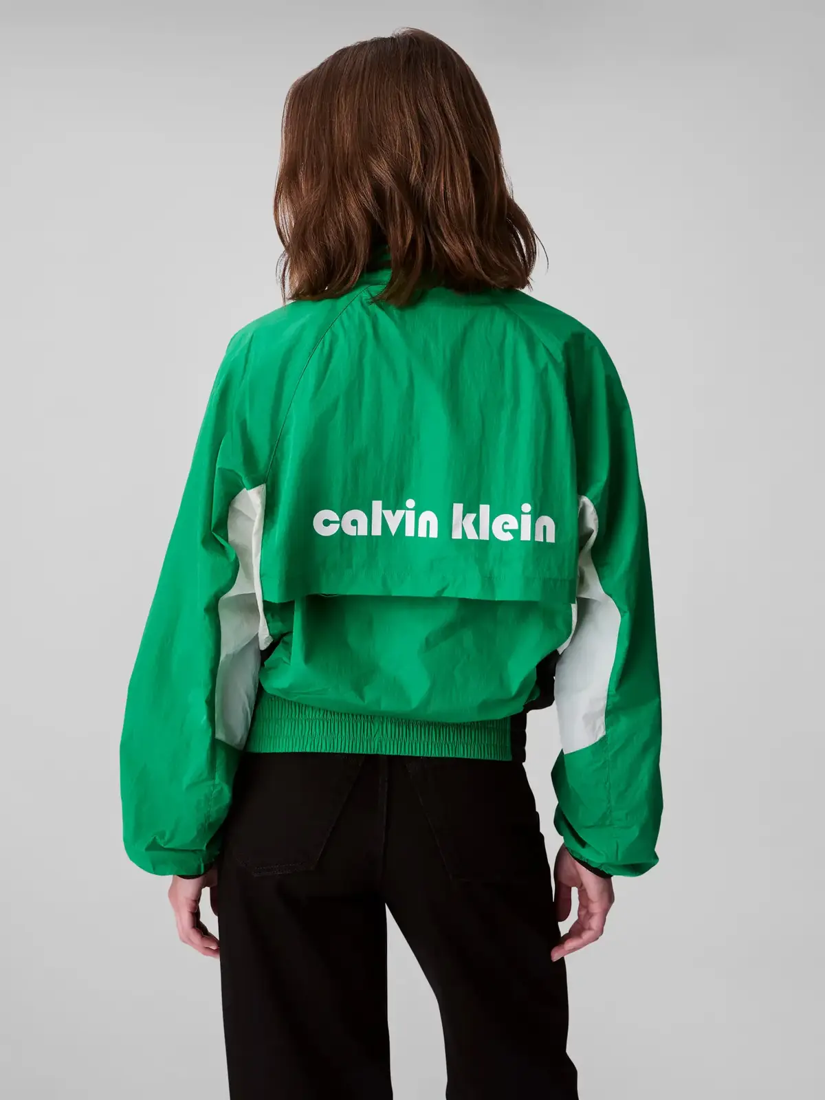 Calvin Klein RETRO TRACK JACKET Yeşil Kadın Ceket