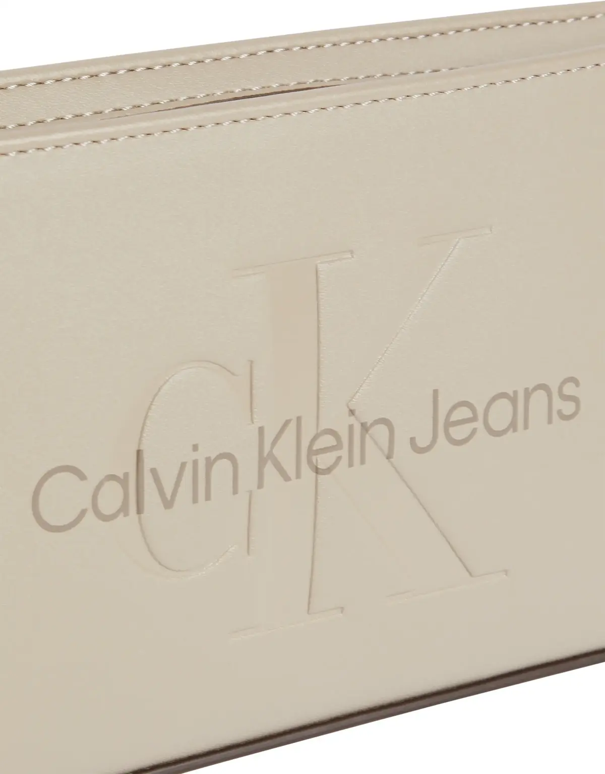 Calvin Klein SCULPTED SHOULDER PO, PBF Bej Kadın Çanta