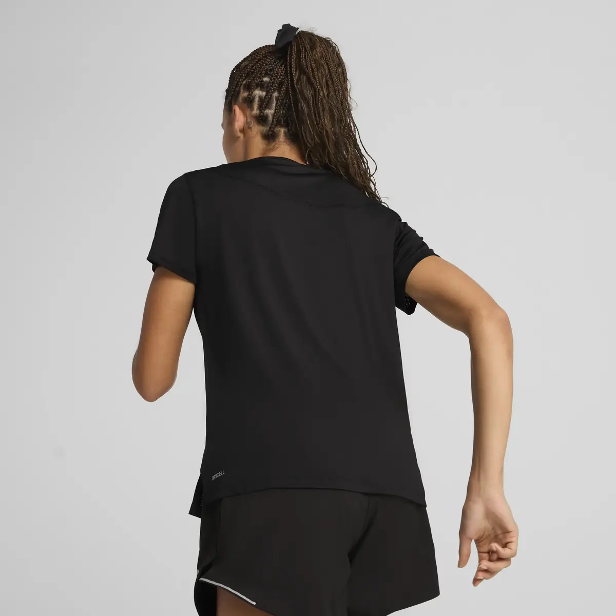 Puma EVERYDAY KNIT PERF SS TEE W Siyah Kadın T-Shirt & Polo