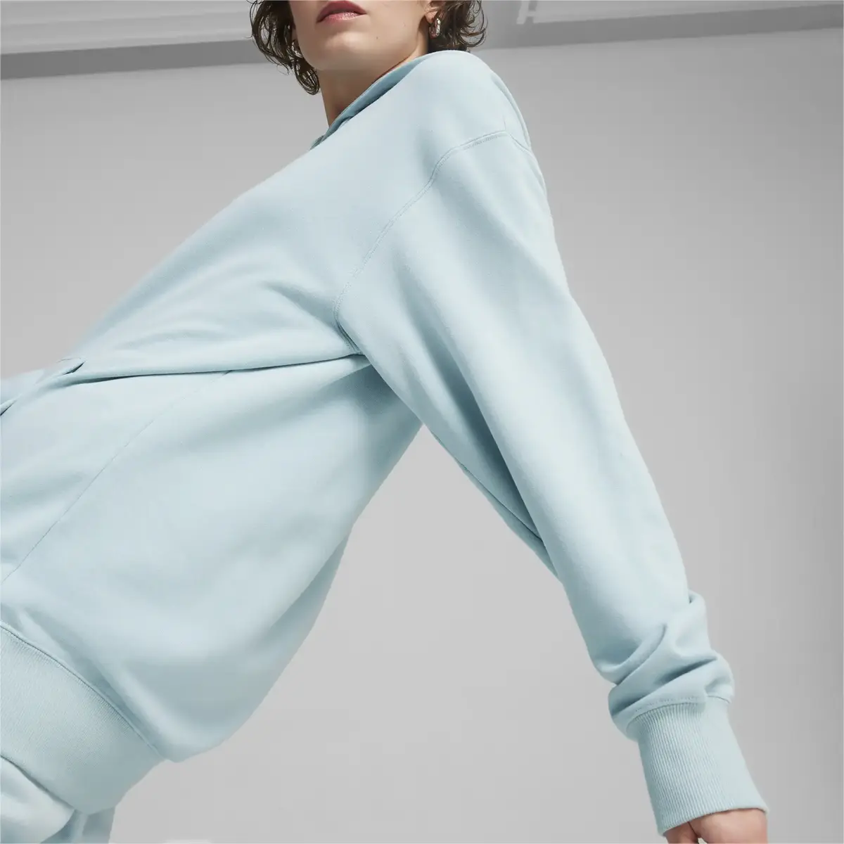 Puma BETTER CLASSICS Relaxed Hoodie TR Açık Mavi Erkek Sweatshirt