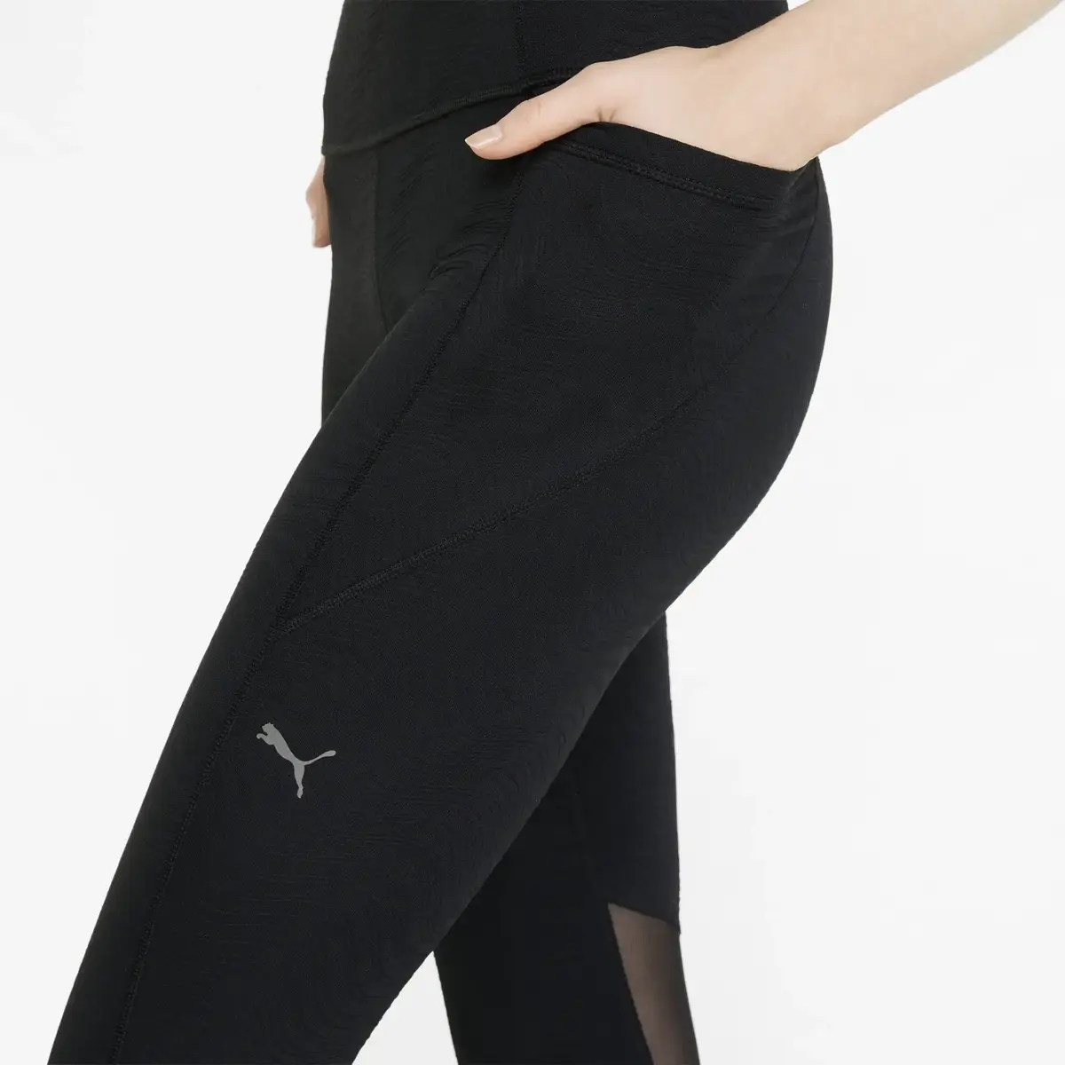 Puma Flawless HighWaist 7/8 Tight Siyah Kadın Tayt