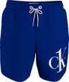 Calvin Klein MEDIUM DRAWSTRING Erkek Mavi Deniz Şortu