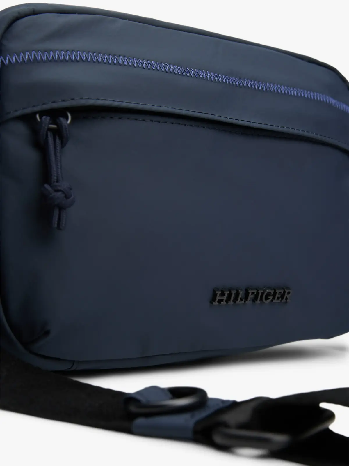 Tommy Hilfiger TH COLOUR EW REPORTE, DW6 Siyah Erkek Çanta