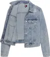 Tommy Hilfiger CLASSIC TRUCKER JACK, 1AB Mavi Kadın Kot Ceket