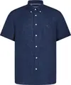 Tommy Hilfiger PIGMENT DYED LINEN R, DCC Lacivert Erkek Gömlek