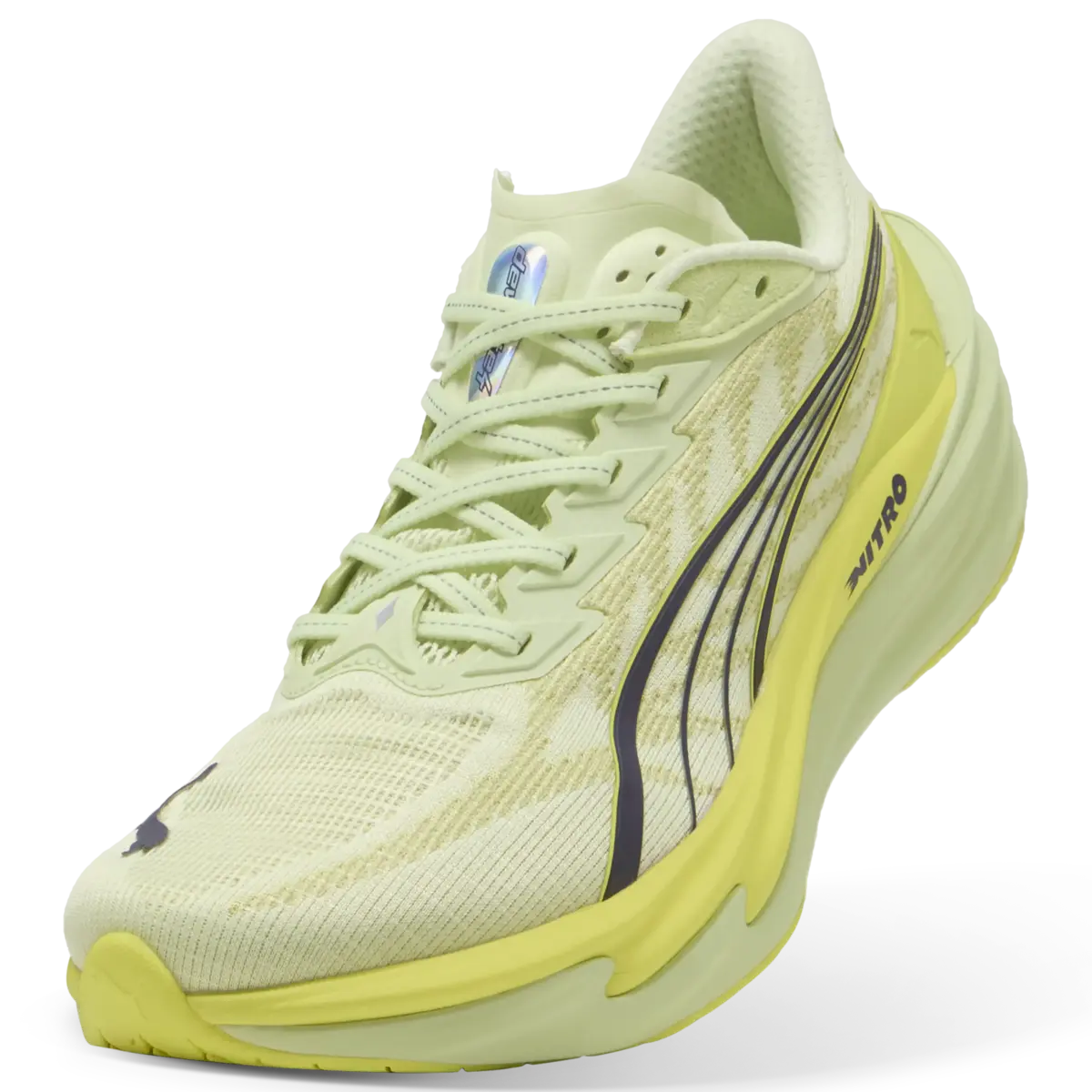 Puma Deviate NITRO 4 Yeşil Erkek Spor Ayakkabı